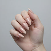 N-283 - Glittery Shiny - Press On Nail Set Of 24 - Free 24 Pcs Sticker Sheet Included
