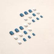 N-310 - Dream  Sty  - Print Press On Nail Set Of 24 - Free 24 Pcs Sticker Sheet Included