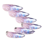 N-212 -Crystal Diamond - Press On Nail Set Of 24 - Free Nail Kit Included