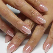 N-111 - Blush Pink - Press On Nail Set Of 24 - Free 24 Pcs Sticker Sheet Included